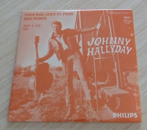 CD SINGLE 2 TITRES JOHNNY HALLYDAY POUR NOS JOIES ET POUR NOS PEINES ZEEP A DEE - Bild 1 von 2