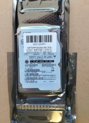 NETAPP X425A-R6 108-00321 18R1086 1.2TB 10K 6Gb-SAS 2.5" SFF HDD - Image 1 of 4