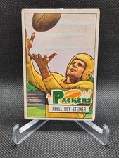 1951 Bowman Set-Break #16 Roy Rebel Steiner Green Bay Packers Football Card 