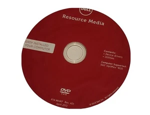 Dell Resource Media DVD for Dell Optiplex 9020 w/ Drivers & Utilities - Picture 1 of 3