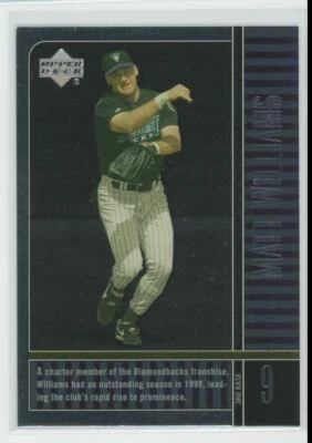 2000 Upper Deck Legends Matt Williams Arizona Diamondbacks #26 - Image 1 of 2