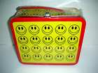 Smiley Happy Face G Whiz! Metal Lunch Box Original Factory Sealed 1998 C 9+