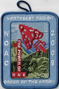 OA 2009 NOAC The Power Of One Northeast Region BLU Bdr. [MX-13685] - Bild 1 von 1