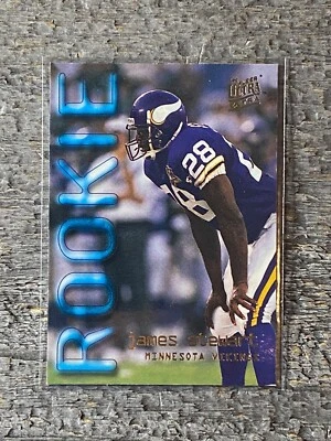 1995 Ultra Football #445 James A Stewart Minnesota Vikings RC Rookie Card - Image 1 of 2