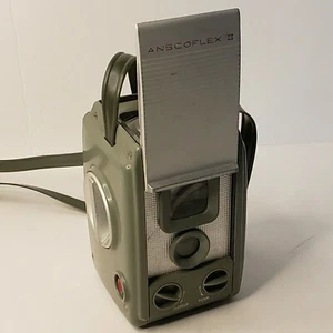 Vintage 1950’s ANSCO ANSCOFLEX II 2 Camera with Leather Case Untested - Picture 1 of 9