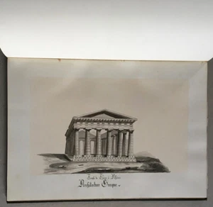 Album d'aquarelles d'architecture, œuvre d'une jeune aristocrate belge — c. 1850 - Picture 1 of 12