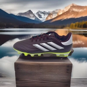 NEW Adidas Copa Pure II Club FX FG Soccer Cleats Maroon Unisex 6M-7W - Picture 1 of 5