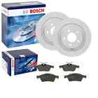 Bosch brake discs 302 mm + rear pads suitable for Mazda 5 CR19 CW