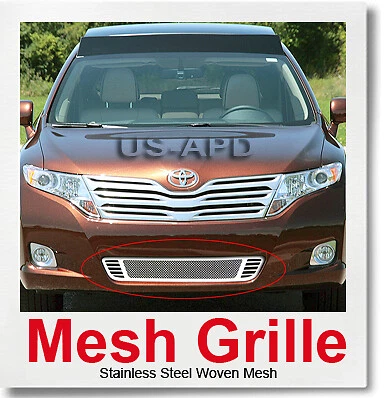 Parachoques rejilla de malla inoxidable para Toyota Venza 09-11 2011 Foto 1 de 2