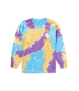 Camiseta NEFF Para Hombre Power to the Planet Tie Dye Mangas Largas Multicolor Talla M - Imagen 1 de 7