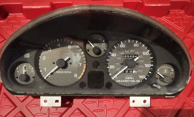 90-97 Mazda MX-5 Miata OEM Cuadro de instrumentos Cuadro Velocímetro Foto 1 de 3