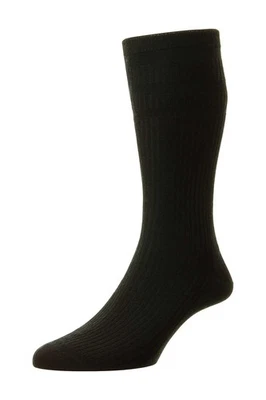 HJ Hall Herren Original Wollreiche Softop Socken in 3 Farben Optionen, 6 bis 15