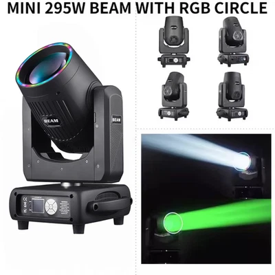 New 14r 295W Sharpy Beam Moving Head Light 3 Prism King Rainbow Effect Stage - Image 1 of 4