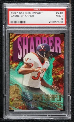 1997 Skybox Impact Rookie Jamie Sharper #240 PSA 9 MINT Rookie RC - Image 1 of 2