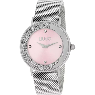 LIU JO  DANCING SLIM ROSA   OROLOGIO DONNA SOLO TEMPO TLJ1344   NUOVO - Immagine 1 di 2