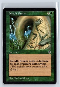 NEEDLE STORM – MTG Magic the Gathering Card – Portal – Uncommon - Picture 1 of 6