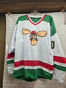 Christmas Vacation Griswold Hockey Trikot Elch auf Vorderseite Trikot mehrere Größen - Bild 1 von 2