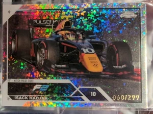 Isack Hadjar 2023 Topps Chrome Formula 1  #129 Mini Diamond Parallel /299 F2  - Picture 1 of 2