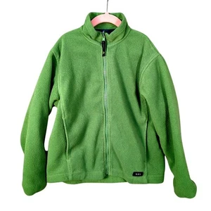 REI Boys Fleece Synchilla Jacket Green Size Medium (8/10) - Picture 1 of 4