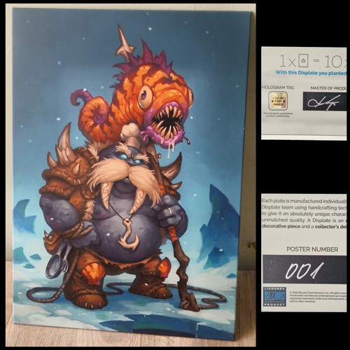 Hearthstone Tuskaar Fisherman Blizzard Metal Print Art World Of ...