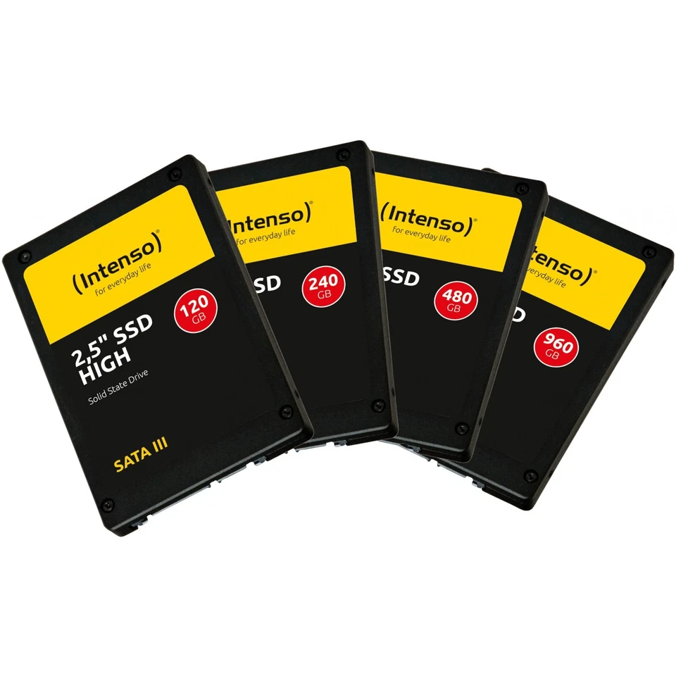 Intenso SSD High Performance 120GB 256GB 480GB 960GB Festplatte 2.5" SATA III  - Bild 1 von 1