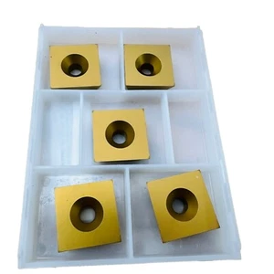 5 PIECE CERATIZIT CARBIDE INSERT INDEXABLE SET DWG-N320D2A-NN52 / 11396797 - Picture 1 of 5