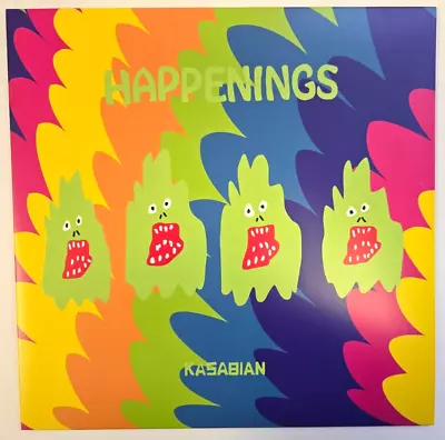 Kasabian Happenings LP Album vinyl record Limited clear 2024 on Sony - Image 1 of 4