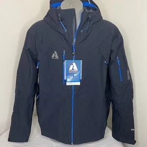 NEW Eddie Bauer First Ascent Men's Heyburn 2.0 Full Zip Ski Jacket 4XL Black - Picture 1 of 11