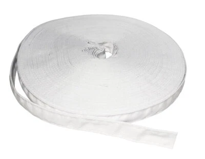 Eloja® Korsett Stäbchenband Boning Channel, 12 mm Weiß Baumwolle Meterware