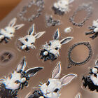 Hand-Made Rabbit Nail Decals Rabbit Egg Nail Slider New Nail Stickers Easter