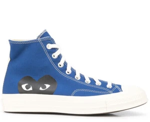 COMME DES GARCONS PLAY x CONVERSE CHUCK 70 HI ZAPATILLAS HOMBRE ZAPATOS P1K1222 - Imagen 1 de 6