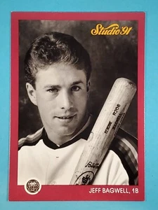 1991 Studio RC Jeff Bagwell Houston Astros #172 - Picture 1 of 2