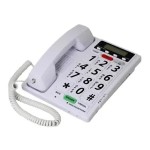 Future Call FC-1204 telefono con quadrante vocale amplificato - Foto 1 di 2