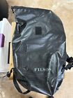 Filson Dry Duffle Backpack In Black