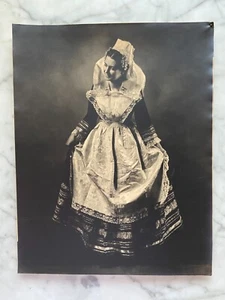 Art Deco Women Fine Art Gelatin Silver Photo~Portrait H. R Cremer Full Costume - Picture 1 of 3