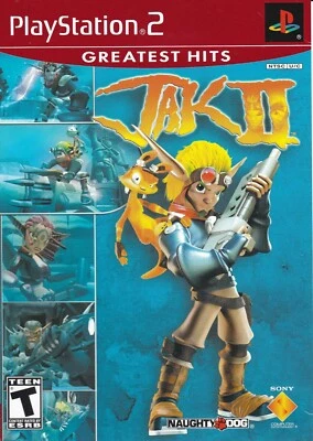 Jak II (Sony PlayStation 2, PS2, 2003, Greatest Hits) *Without Manual* - Image 1 of 2