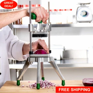 1/4" Vegetable Fruit Dicer Onion Tomato Slicer Chopper Restaurant Commercial NSF - Picture 1 of 12