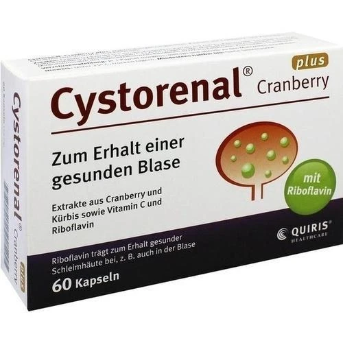 QUIRIS HEALTHCARE GMBH & CO. KG CYSTORENAL CRANBERRY PLUS 60St 5022549