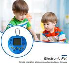 Electronic Pet Game Hearts Nostalgic Virtual E-pet Interactive Toys (Blue)