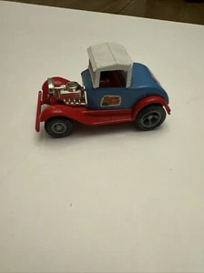 Vintage TONKA ROADSTER Hot Rod - Smart Cart - 4 1/2" - Red White Blue - USA! - Picture 1 of 7