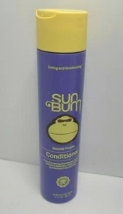 Acondicionador Sun Bum Blonde púrpura 10 fl oz 295 ml. Acondicionador vegano seguro para color - Imagen 1 de 2
