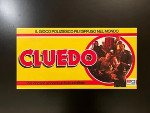CLUEDO Gioco da Tavolo EG Editrice Giochi 1986 - Completo - Mai usato - Foto 1 di 8
