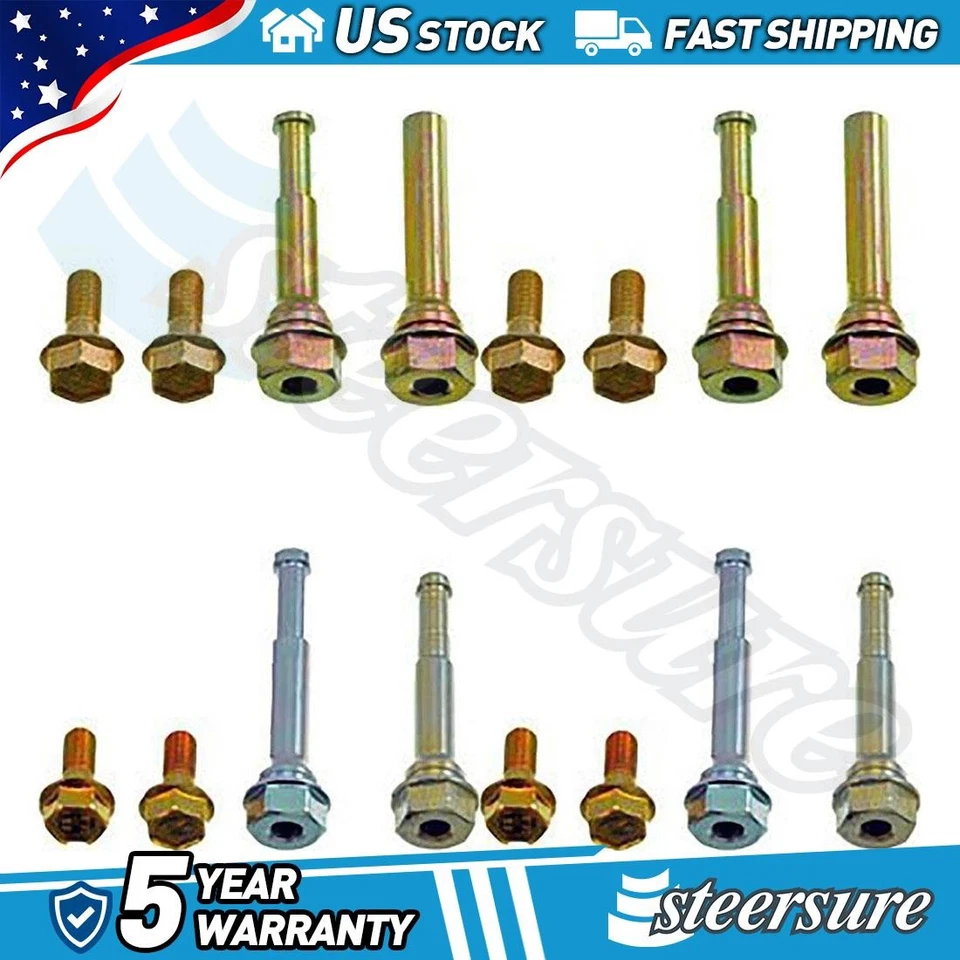 Dorman - Parafuso de pinça de freio a disco dianteiro traseiro First Stop para 2006-2010 Ford Fusion - Imagem 1 de 4