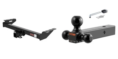 CURT Trailer Hitch Class 3, Multi-Ball Mount, Lock for 1984-2001 Jeep Cherokee - Image 1 of 4