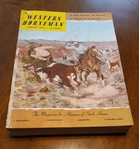 The Western Horseman Magazine 1956 Complete Year (12 issues) - Picture 1 of 12