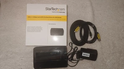 StarTech SATA 2.5 / 3.5 Drive Docking Station USB 3.1 Gen 2 & eSATA barely used - Image 1 of 4