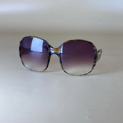 Women’s Foster Grant 1970’s  Oversized Sunglasses USA Drop Arm Gradient Color - Image 1 of 4