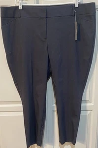 Neu mit Etikett Ann Taylor LOFT Plus Marisa Skinny grau knöchellange Damenhose Größe 24 - Bild 1 von 10