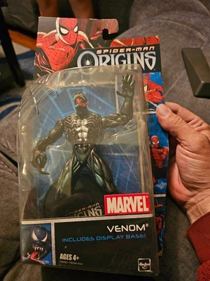 HASBRO MARVEL 2006 SPIDER-MAN ORIGINS VENOM METALLIC SEALED MOC RARE VHTF - Image 1 of 4