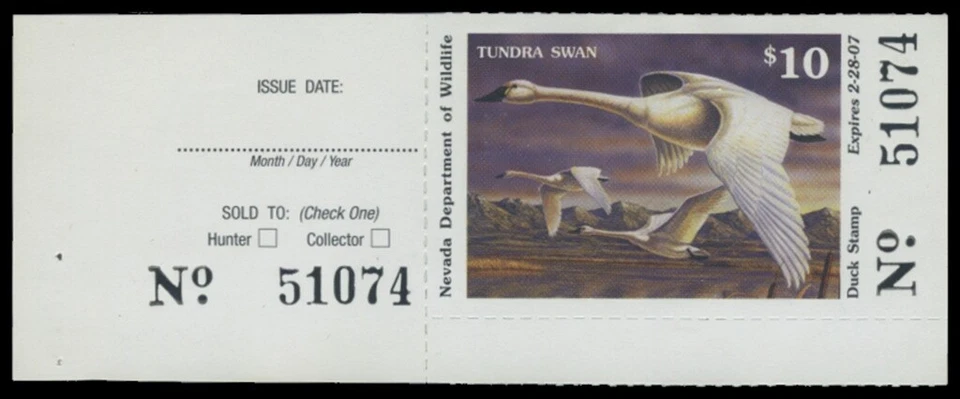 2006  Nevada State Duck Stamp Mint Never Hinged. Original Gum  - Image 1 of 1